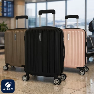 Mala de Bordo Rígida 10kg | Medidas ANAC | ABS | Rodas 360° Removíveis | Cadeado embutido em Oferta na Shopee