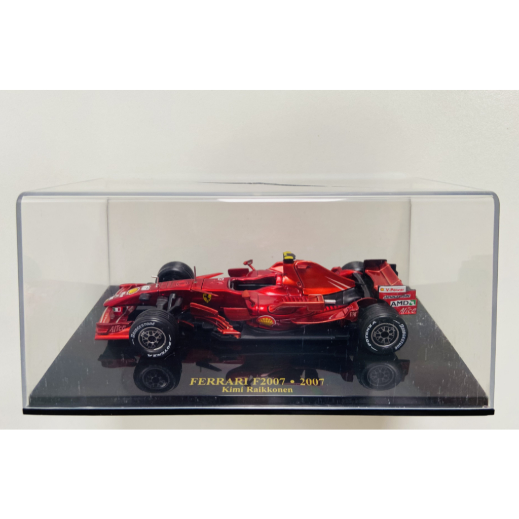 Miniatura Ferrari F2007 - Kimi Haikkonen - World Champion 2007