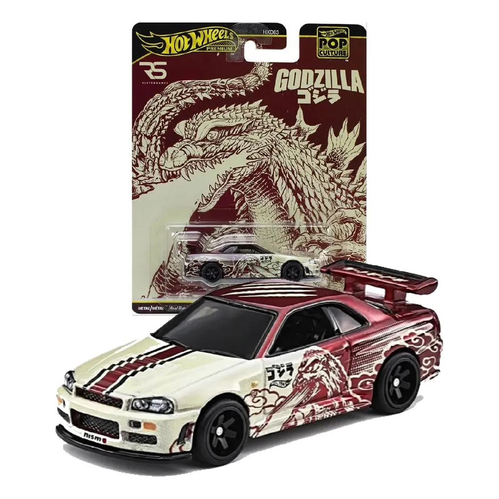 Hot Wheels Premium Nissan Skyline Gt-r R34 Godzilla 2025 | Shopee