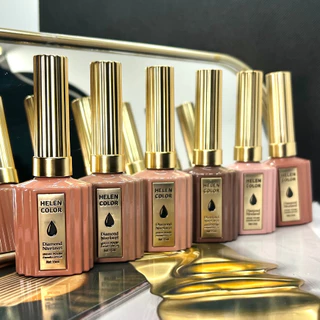 Kit 6 esmalte em Gel Helen Color Diamond 15 ml 25 ao 30 em Oferta na Shopee