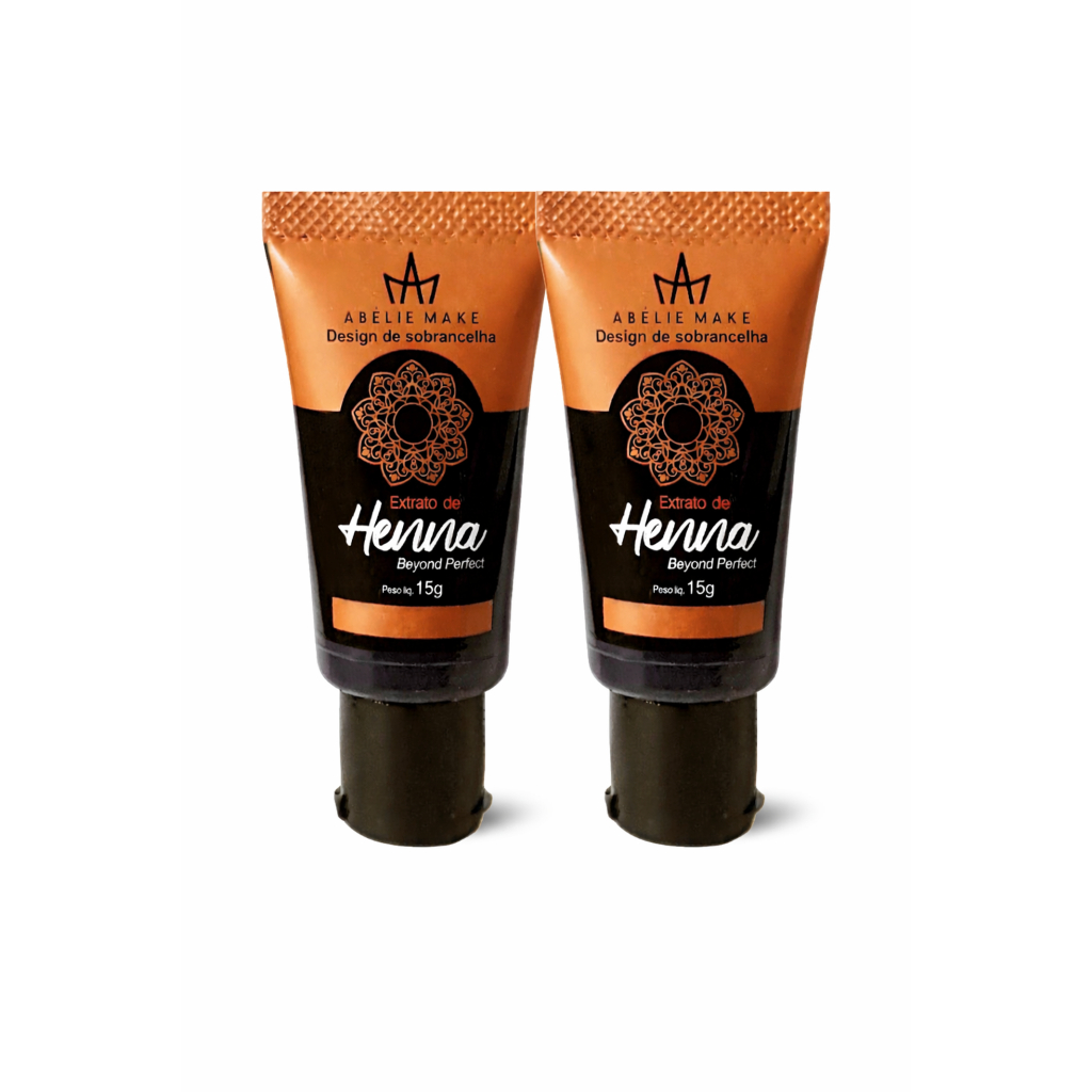 Henna Já Vem Pronta Para Uso Designer Sobrancelha 15g | Shopee Brasil