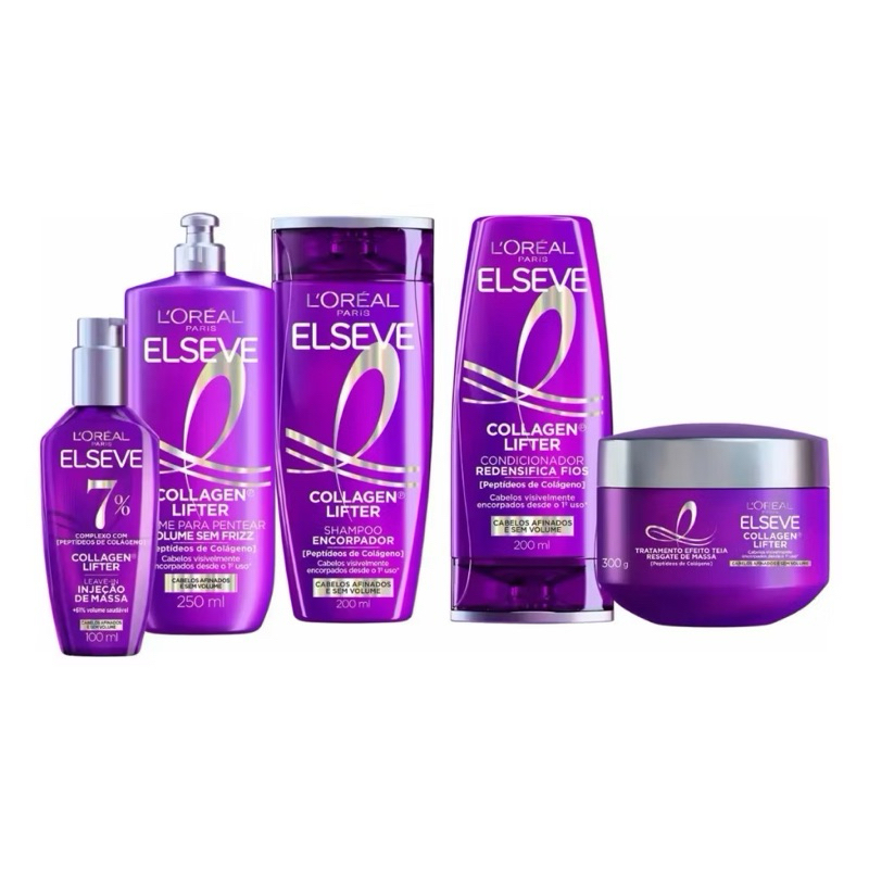 Kit Lançamento Elseve Collagen Lifter | Shopee Brasil