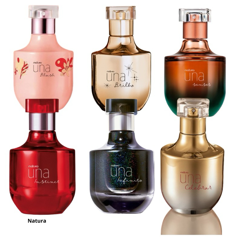 Una Blush Deo Parfum Natura 75 ml a Escolher Una Senses 75 ml, Una ...