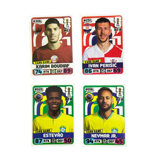 Kit 200 Cards Copa do Mundo Fifa 2026 50 Pacotinhos Fechados Para Bater Bafo Trocar Cartas Futebol — foto 2 — Achou Levou Brasil