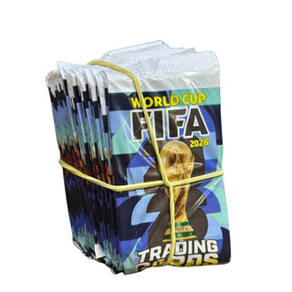 Kit 200 Cards Copa do Mundo Fifa 2026 50 Pacotinhos Fechados Para Bater Bafo Trocar Cartas Futebol — foto 5 — Achou Levou Brasil