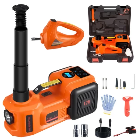 Kit De Macaco Elétrico Para Carro 5t12v Com Chave De Impacto Indicação digital inteligente