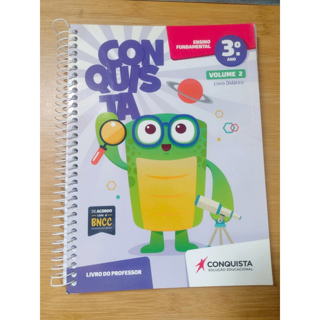 Conquista 3º ano ensino fundamental livro didático volume 2 LIVRO DO ...