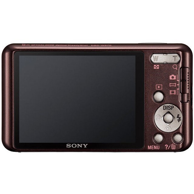 Câmera Digital SONY Cyber-shot DSC-W570 16.1MP CCD Zoom Óptico 5x