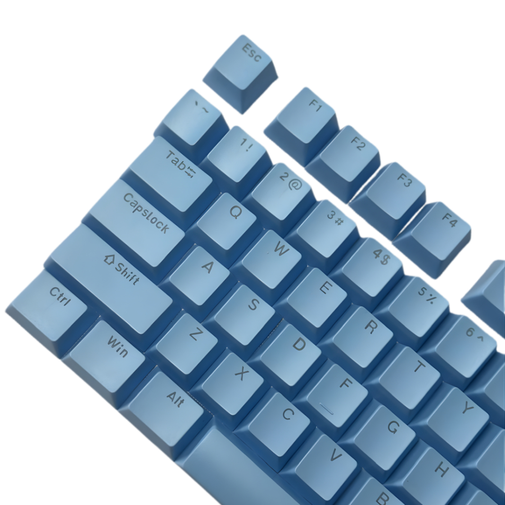 Keycaps ABS Double Shot CORES - AZUL | Shopee Brasil