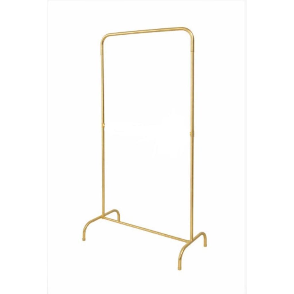 Arara para Roupas Reforçada Dourada 1,00m | Shopee Brasil