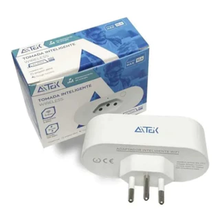 Adaptador Tomada Inteligente Wi-Fi ALPHA-900 PRO 20A Monitoramento Energia Bivolt Tuya Smart Life Anatel
