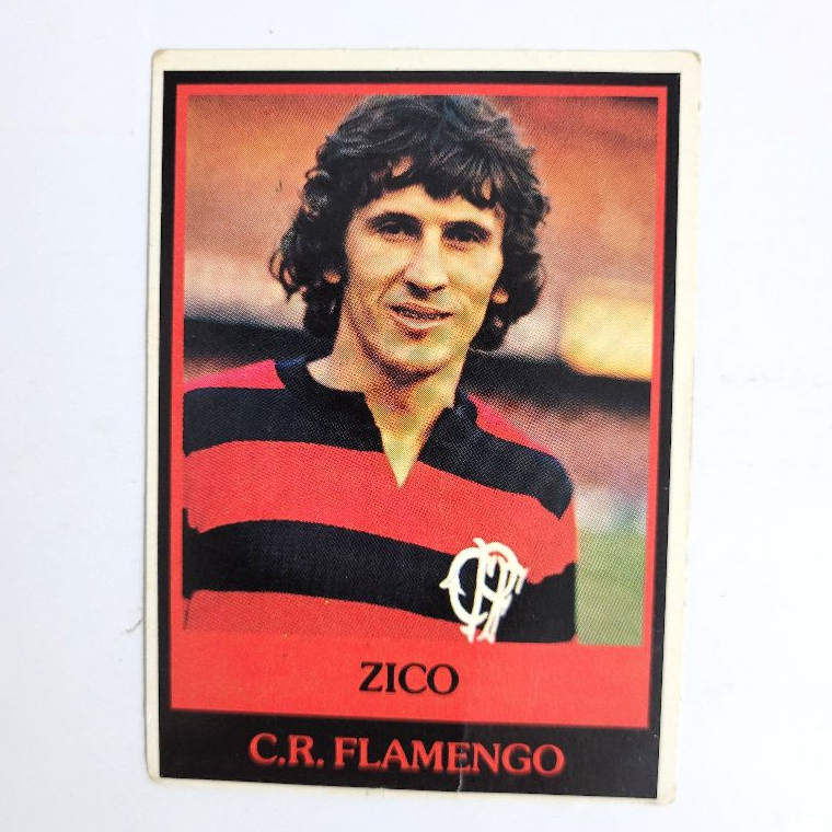 Ping Pong Futebol Cards 1978 - Original - ZICO | Shopee Brasil