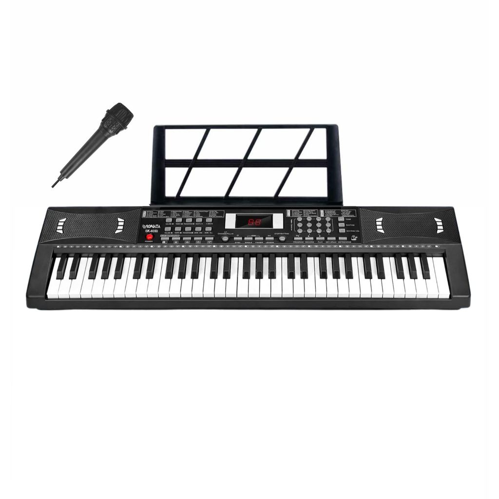 Teclado Musical Estudante Iniciante 61 teclas Sonata SK4000 | Shopee Brasil