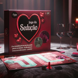 Jogo da Sedução Casal Tabuleiro com Dado e Pinos Diversão ao Cubo Brincadeira para Casais em Oferta na Shopee
