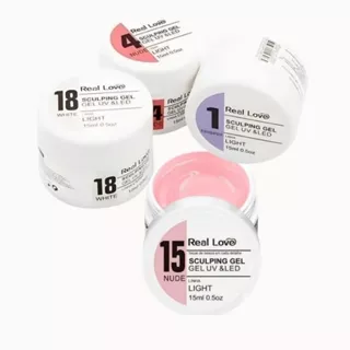 Kit Gel Real Love Light 15ml Construtor Unhas Gel Uv Led em Oferta na Shopee