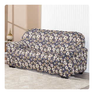 Capa Para Sofá 3 Lugares Coladinha Elastex Estampadal Fácil de Colocar em Oferta na Shopee
