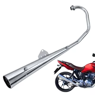 Escapamento Estralador Lata Titan 160 / Fan 160 / Start 160 Polimet em Oferta na Shopee