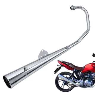 Escapamento Estralador Lata Titan 160 / Fan 160 / Start 160 Polimet em Oferta na Shopee