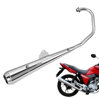 Escapamento Estralador Polimet Cg Start Fan Titan 160 em Oferta na Shopee