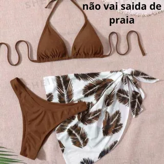BIQUINI ASA DELTA  GINA VERÃO PROMOÇÃO não vai com a saída de praia é só o biquíni em Oferta na Shopee