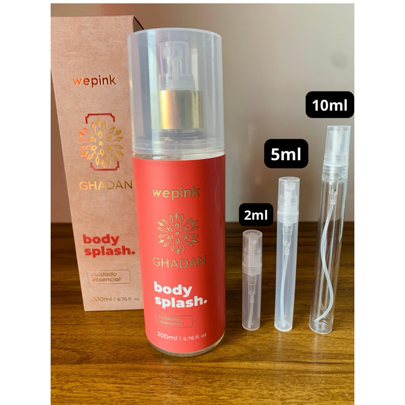 Body Splash Ghadan wePink | Shopee Brasil