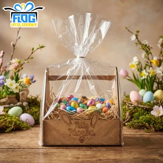 Kit Unidades Caixas De Ferramentas 3D FELIZ PASCOA Lembrancinhas em MDF Coelinho da pascoa / Decoração - Presente em Oferta na Shopee