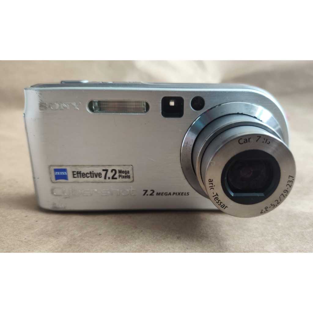 Câmera Digital Sony Cyber-shot DSC-P200 7.2MP 3X Prata | Shopee Brasil