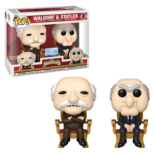 FUNKO POP THE MUPPETS - WALDORF & STATLER 2-PACK (88405) NOVO ORIGINAL em Oferta na Shopee
