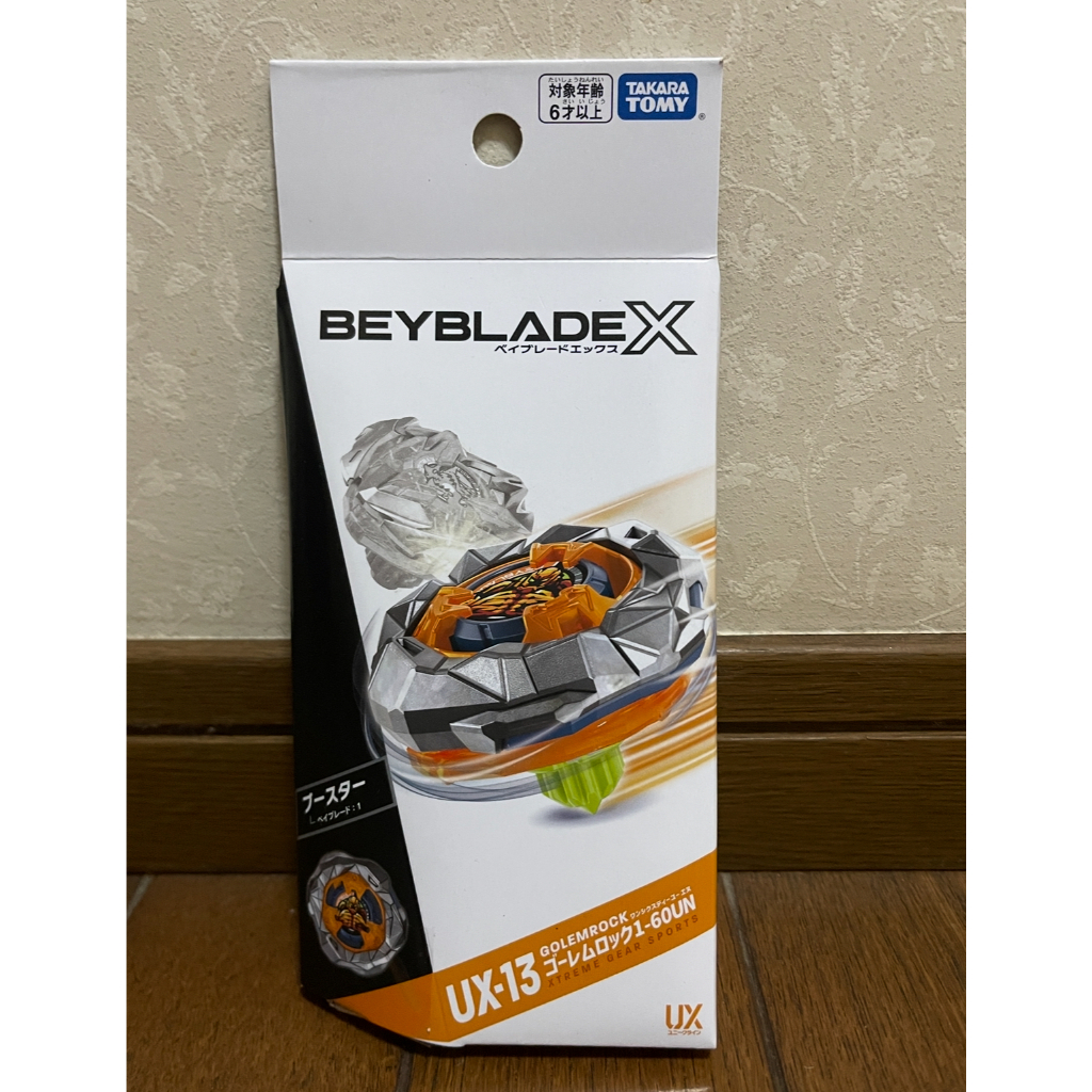 BEYBLADE X UX-13 Booster Golem Rock 1-60UN [Direto Do Japão