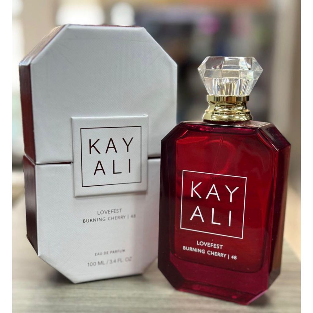Kayali Lovefest Burning Cherry 48 EDP Feminino 100ml Original