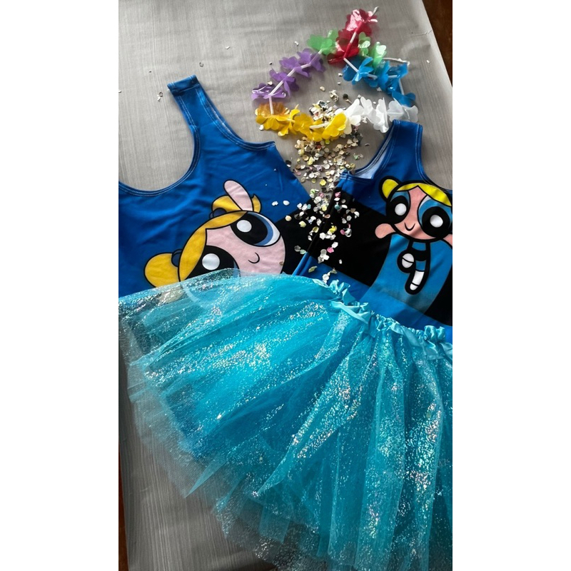 fantasia adulto e infantil , Body maio, saia de tule , kit mae e filha ...