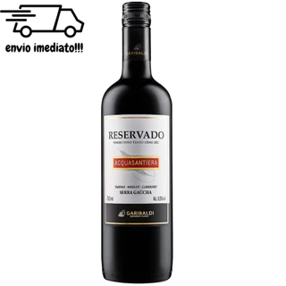 Vinho Demi-Sec Tinto Acquasantiera Reservado Garibaldi Nacional 750 ml