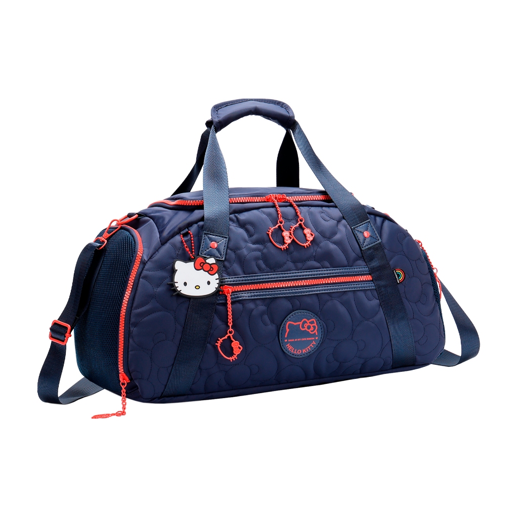 Bolsa Academia e Meia Viagem Hello Kitty Original Feminina Passeio