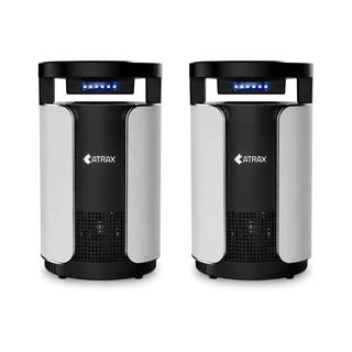 Kit 2 Armadilhas Atrax Pega Mosquito Pernilongo Proteção Luz Led Ultravioleta Bivolt 110/220v em Oferta na Shopee