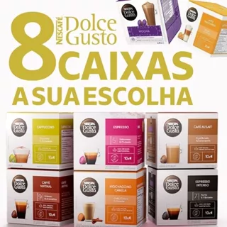 80 Capsulas Nescafé Dolce Gusto Original Cápsulas Sabores Monte Seu Kit em Oferta na Shopee