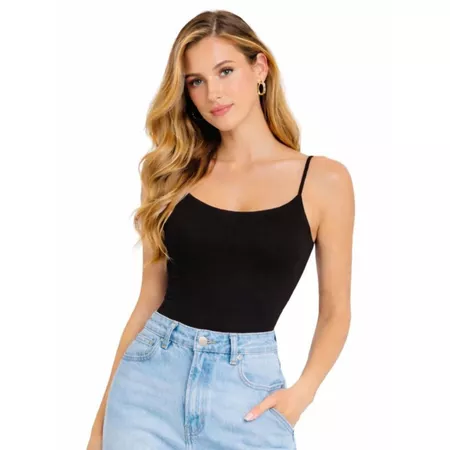 Regata Feminina Blusa Alça fina Poliamida Premium Fitness Casual com Bojo Removível