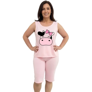 pijama pescador femenino adulto/Pijama pescador e regata em Oferta na Shopee