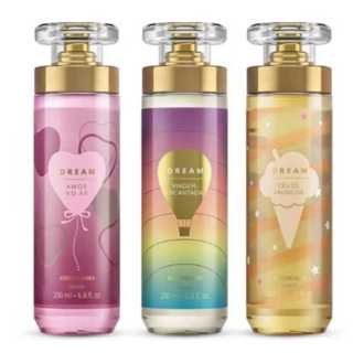 Body Splash Dream Viagem Encantada, Céu de Baunilha e Amor no Ar O Boticário 200 ml em Oferta na Shopee