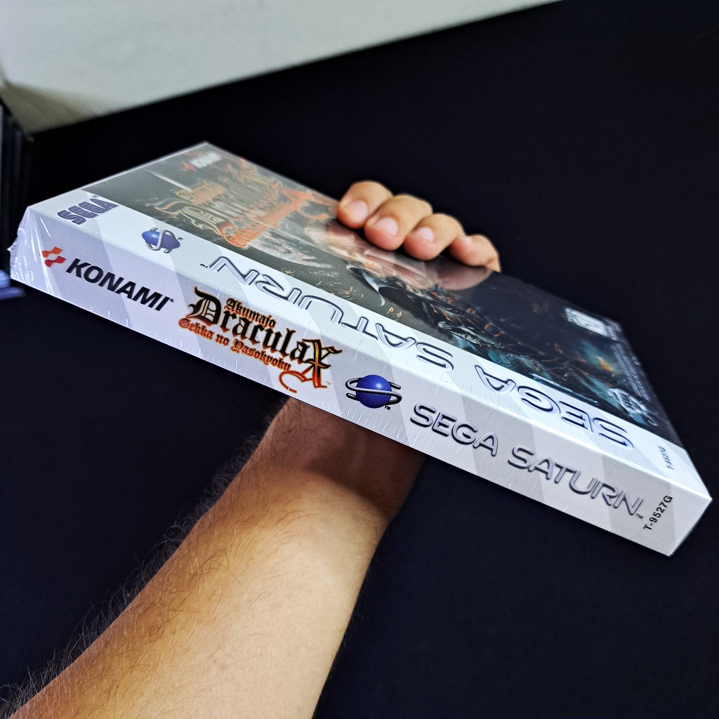 Castlevania Symphony Of the Night Prensado Sega Saturn Novo e