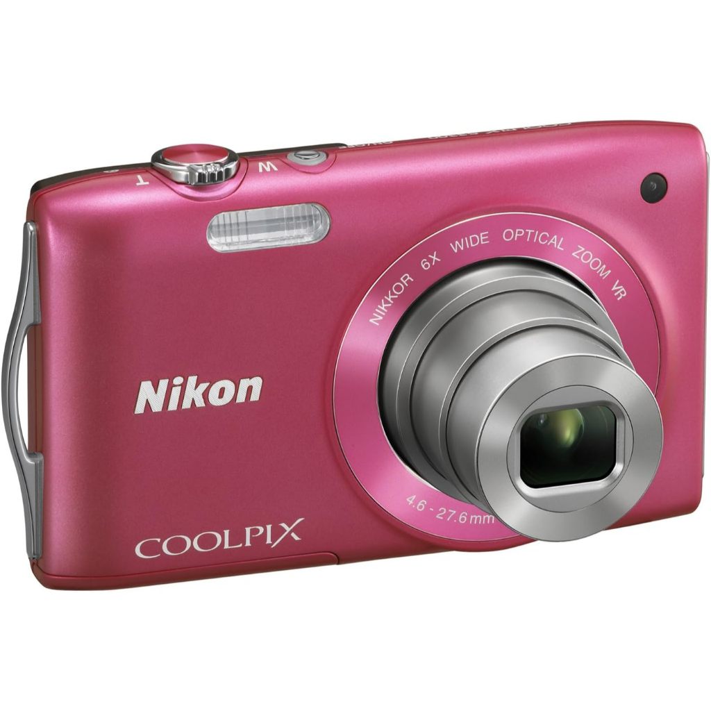 Câmera Digital Nikon COOLPIX S3300 Dourado Rosa Roxo Prata Verde