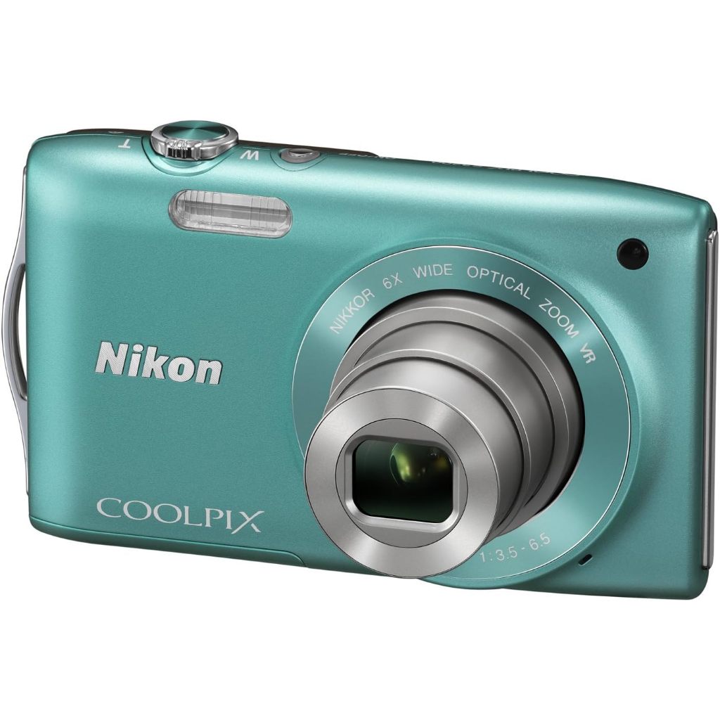 Câmera Digital Nikon COOLPIX S3300 Dourado Rosa Roxo Prata Verde