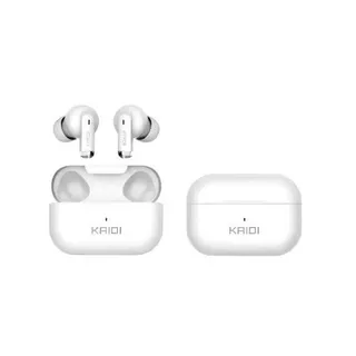 Fone De Ouvido In-ear Sem Fio Kaidi Kd-780 Tws Cor Preto e branco