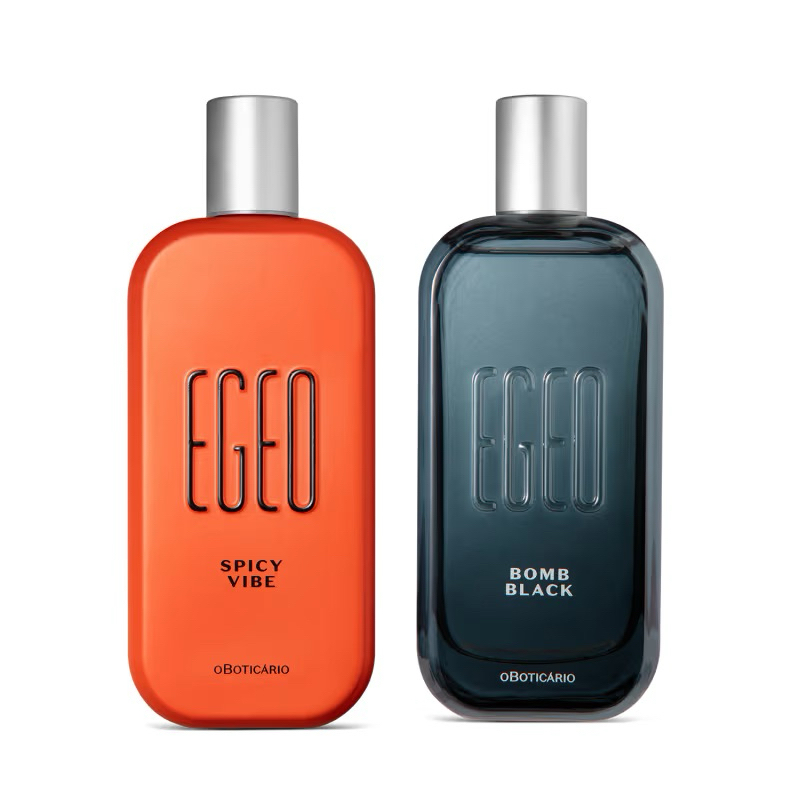 kit Egeo Desodorante Colônia Spicy Vibe 90ml + Egeo Bomb Black 90ml em Oferta na Shopee