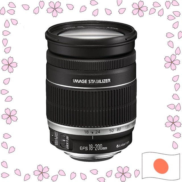 1:3.5-5.6 18-200㎜ EF-S LENS ZOOM キャノン IS 【公式通販】 IS 3.5-5.6 18-200mm EF-S LENS ZOOM CANON レンズ(ズーム)
