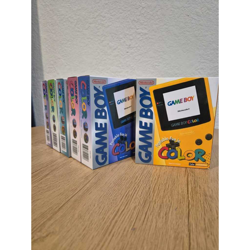Game Boy Color clássicos em cores | Shopee Brasil