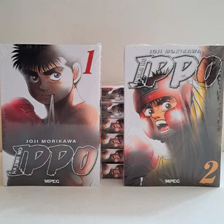 Mangá Hajime no Ippo - Volume 1 e 2 - Editora MPEG - Novo (Lacrado)