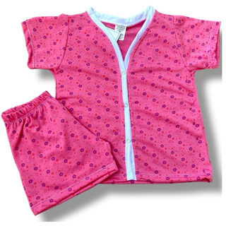baby doll infantil menina americano botão curto em Oferta na Shopee