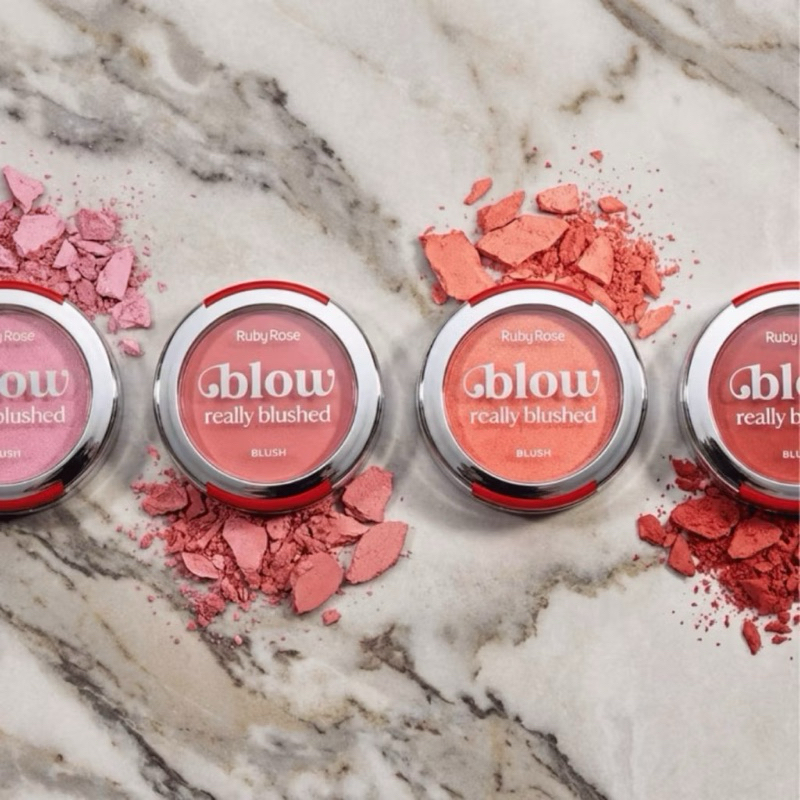 LANÇAMENTO Blush Ruby Rose Linha BLOW Really Blushed - Envio Imediato ...