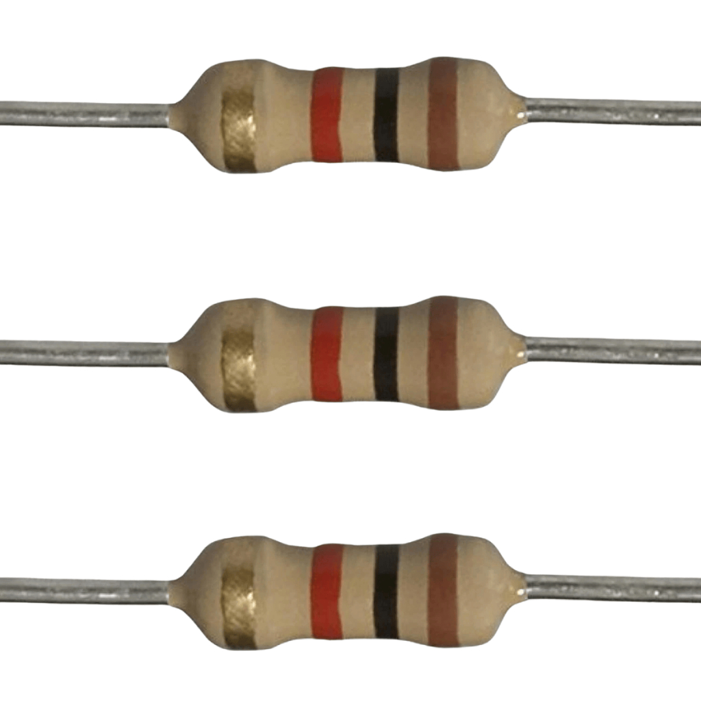 200x Resistor 1k Cr25 1/4w 5% Axial | Shopee Brasil