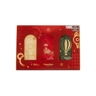 Caixa de Tabletes ao Leite de Natal 90g Cacau Show Presente em Oferta na Shopee
